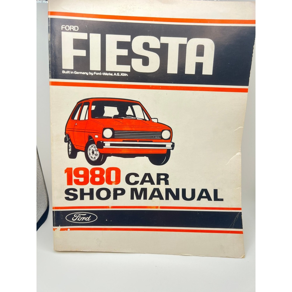 1980 Ford Fiesta Car Shop Manual Original Factory Service Repair FPS 365-315-80